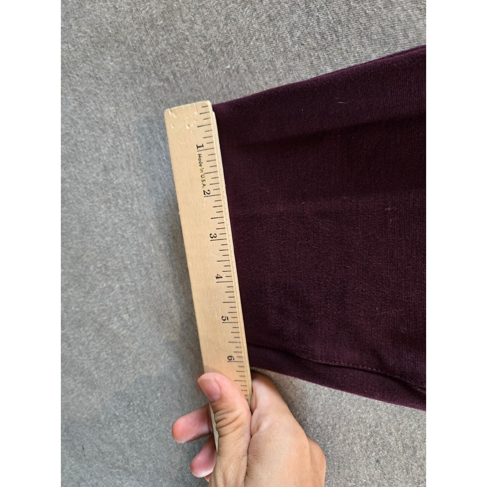 Paige Stafford Trousers Mens 32 Shaded Currant Burgundy Slim Stretch Chino Pants - Picture 8 of 11